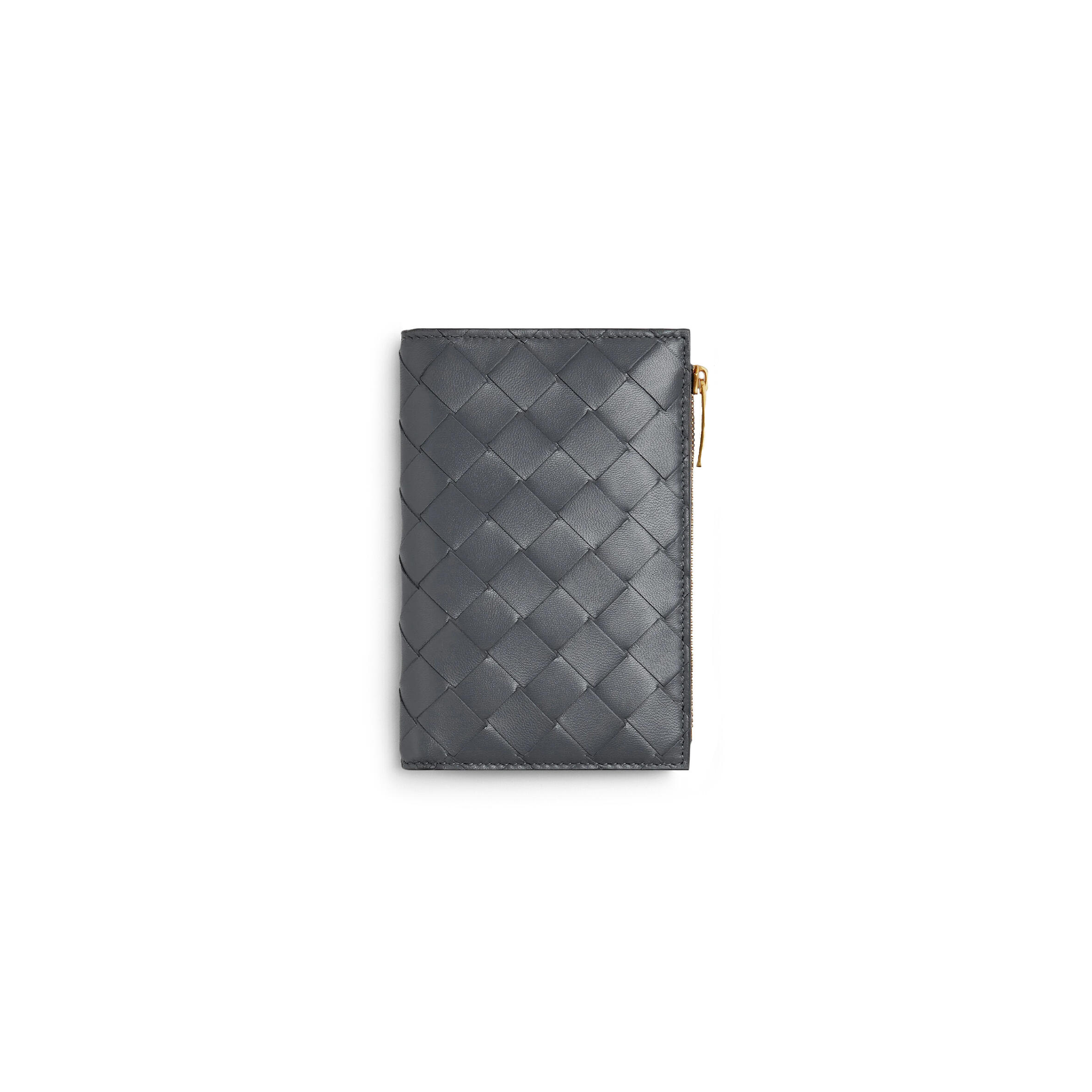 b0tt*ga Ven*ta intrecciato medium bi-fold wallet 667468vcpp21233 (14.5*9.3*2cm)